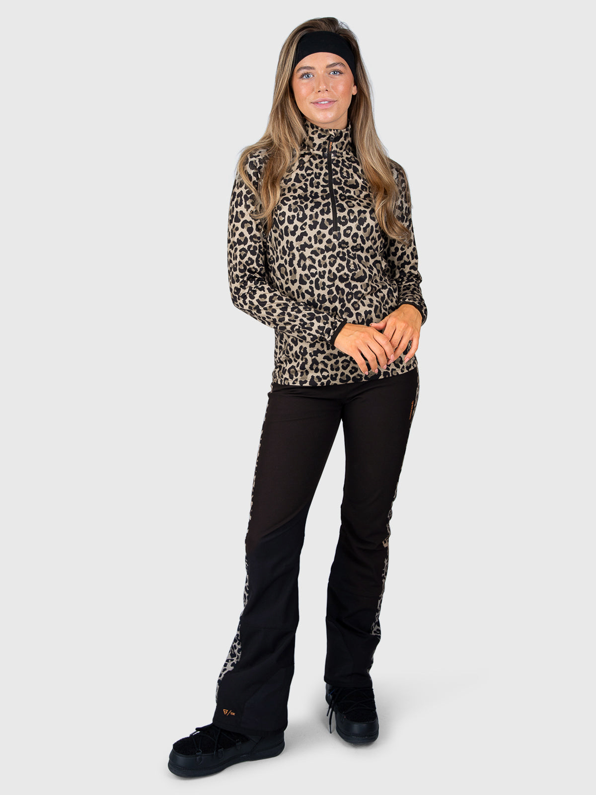 Jymma Damen Softshellhose | Schwarz