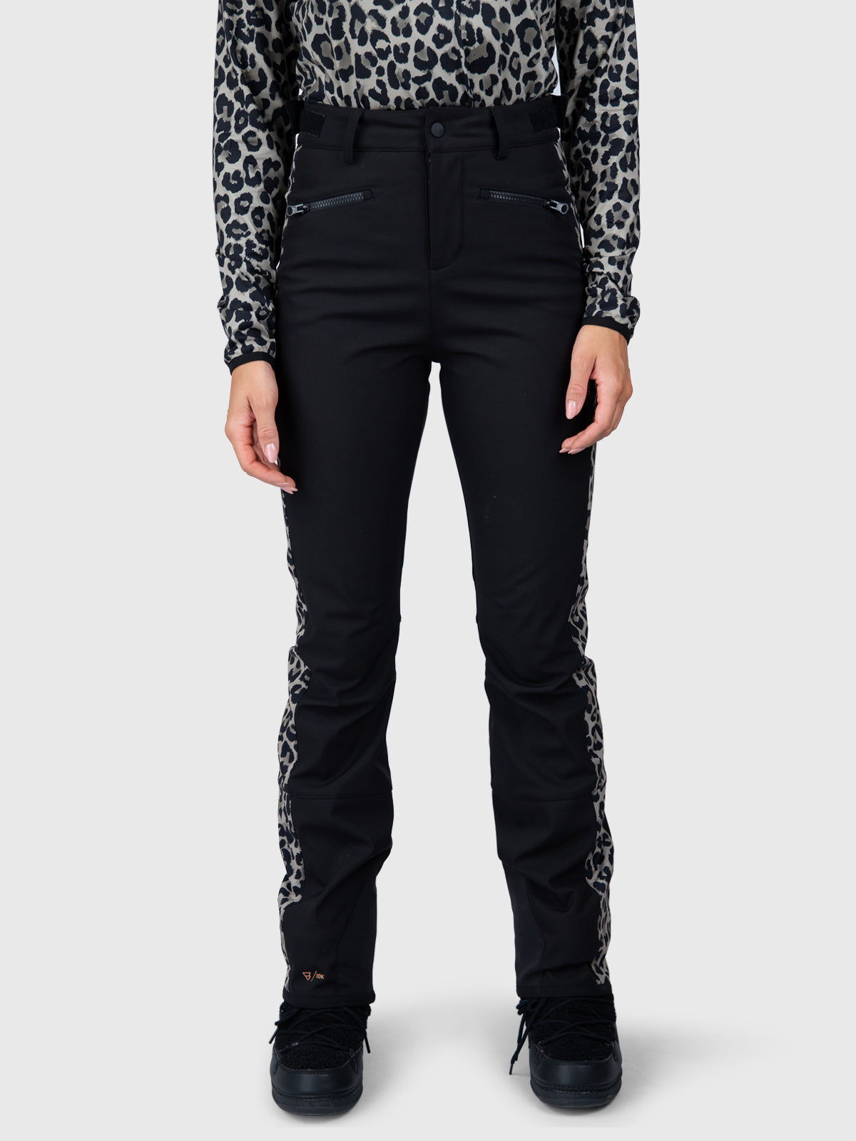 Jymma Damen Softshellhose | Schwarz