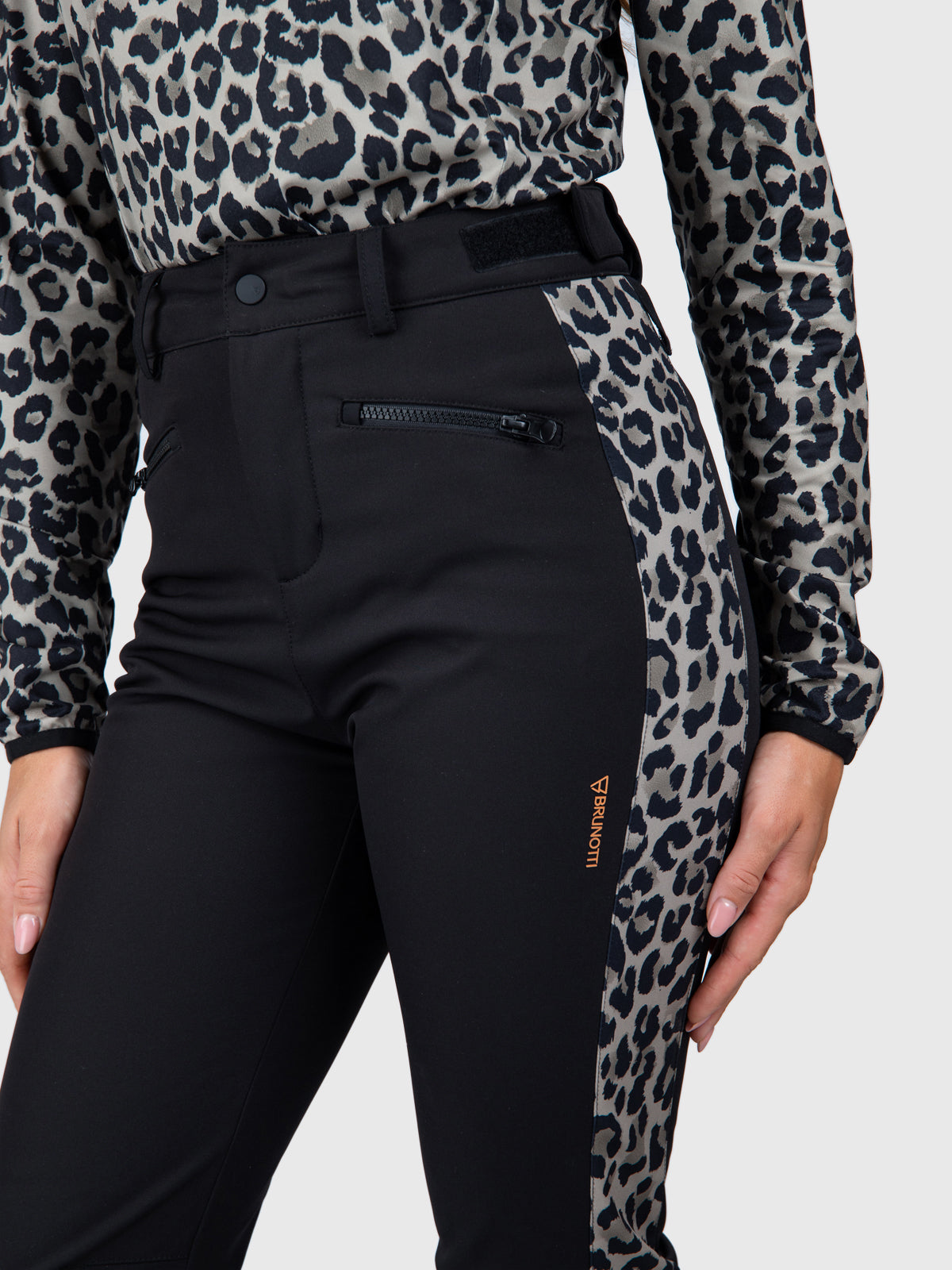 Jymma Damen Softshellhose | Schwarz
