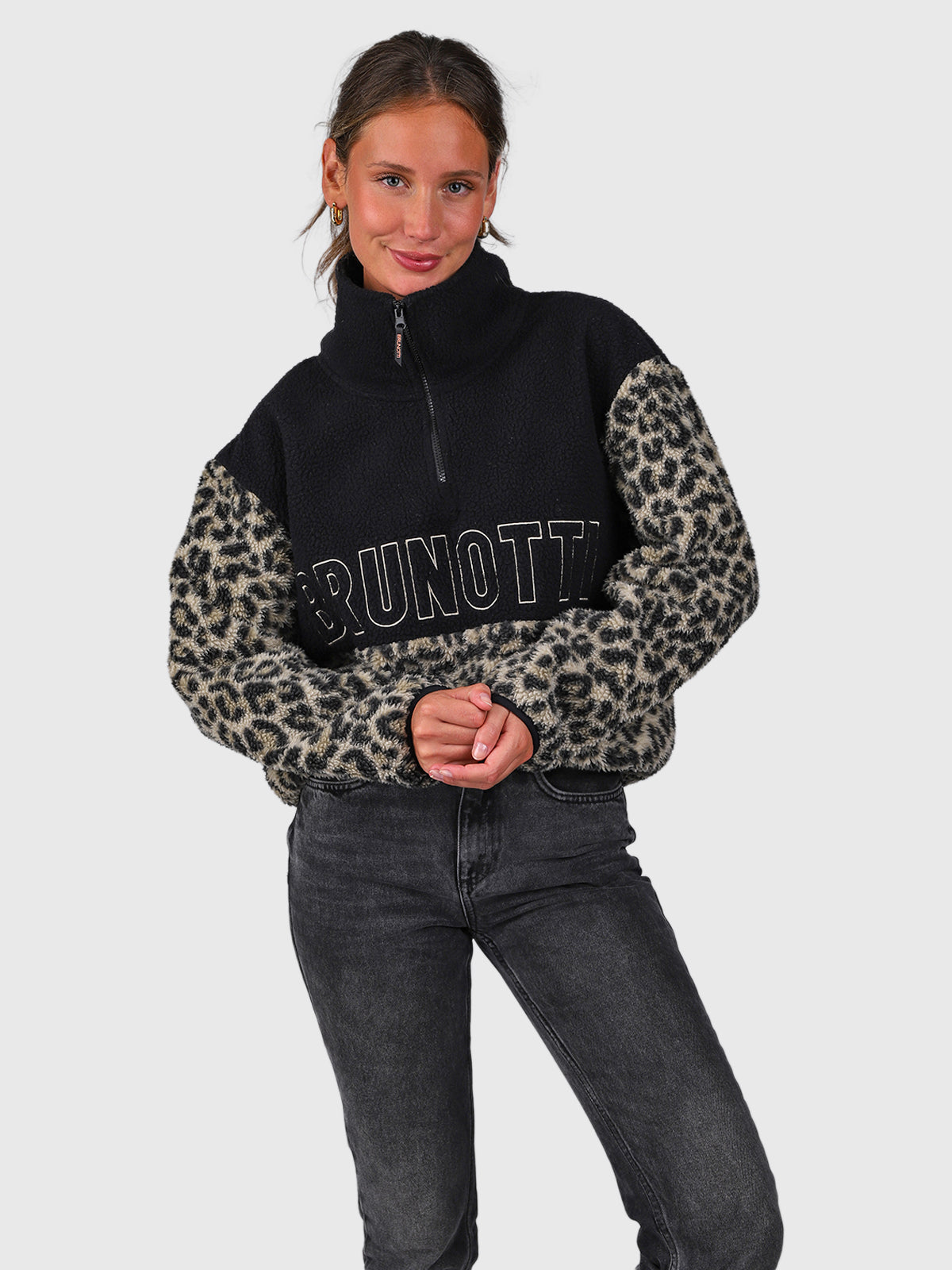 Chondra-Print Women Fleece | Polar Fungi