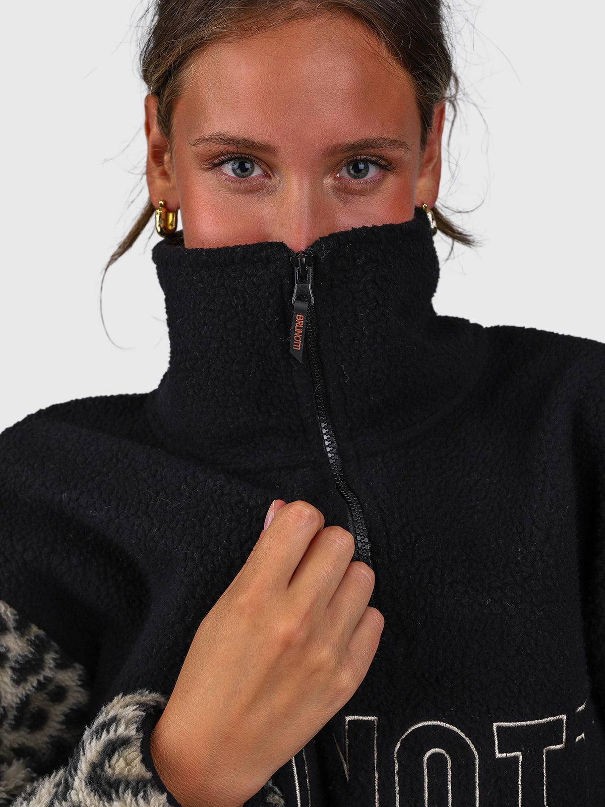 Chondra-Print Damen Fleece | Polar Fungi