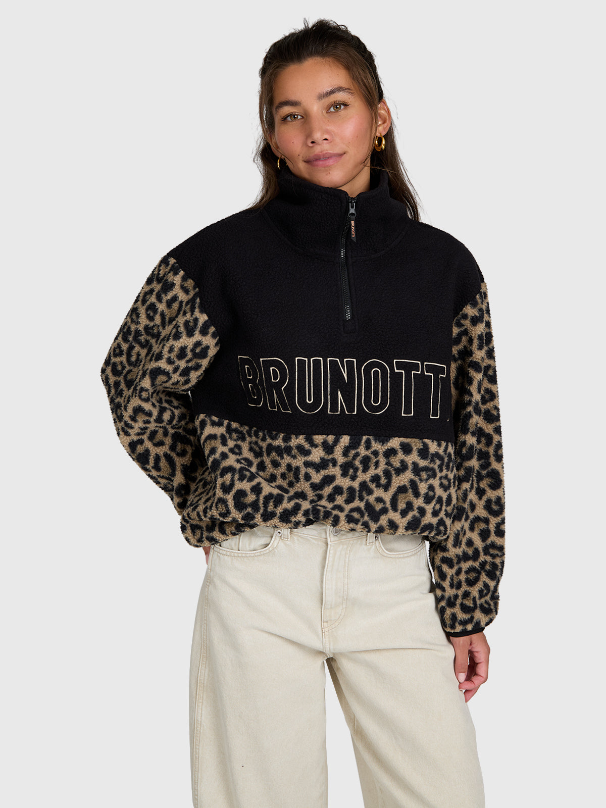 Chondra-Print Damen Fleece | Polar Fungi