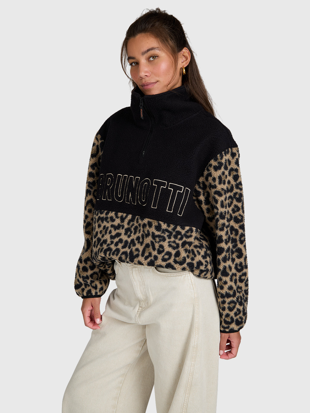 Chondra-Print Damen Fleece | Polar Fungi