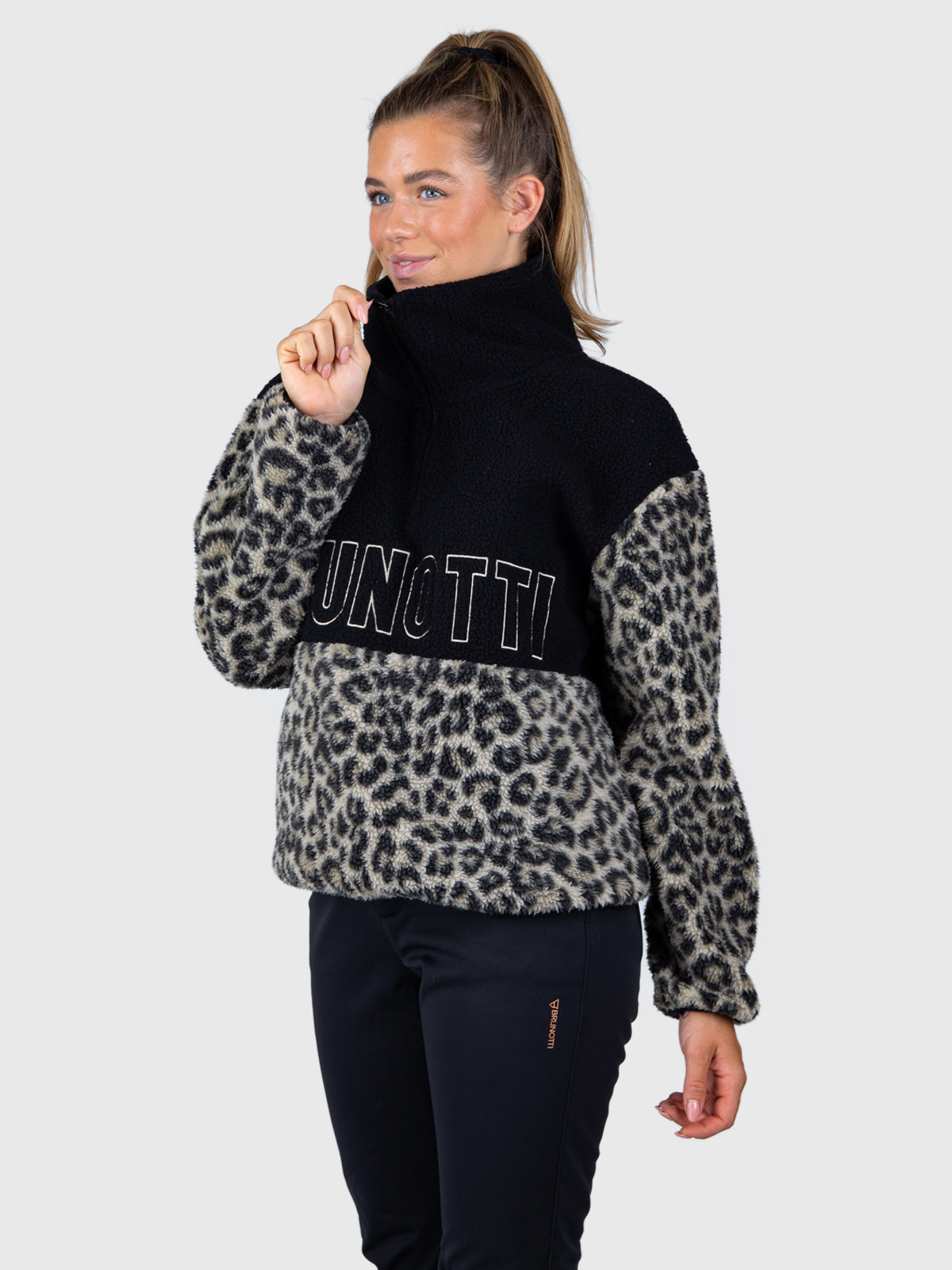 Chondra-Print Damen Fleece | Polar Fungi