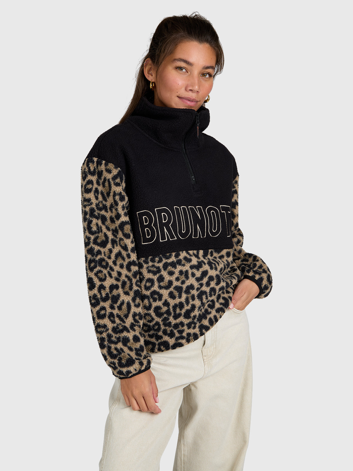 Chondra-Print Damen Fleece | Polar Fungi