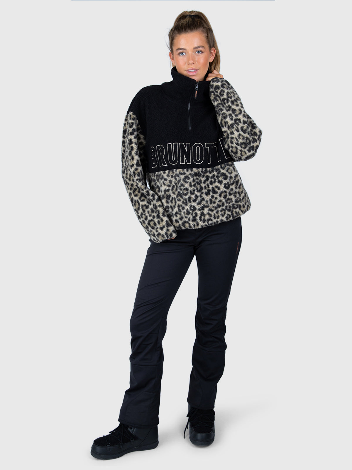 Chondra-Print Damen Fleece | Polar Fungi