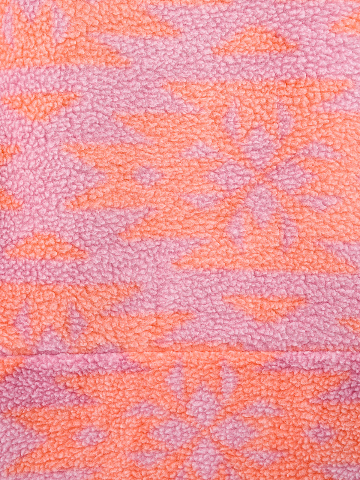 Powchou-Print Dames Fleece | Polar Pink