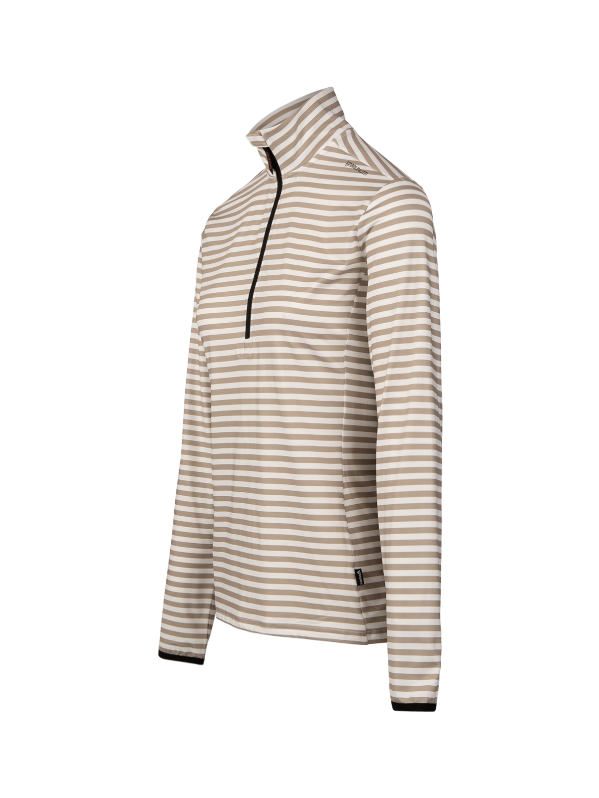 Rodika-Print Women Fleece | Awning Stripe Fungi