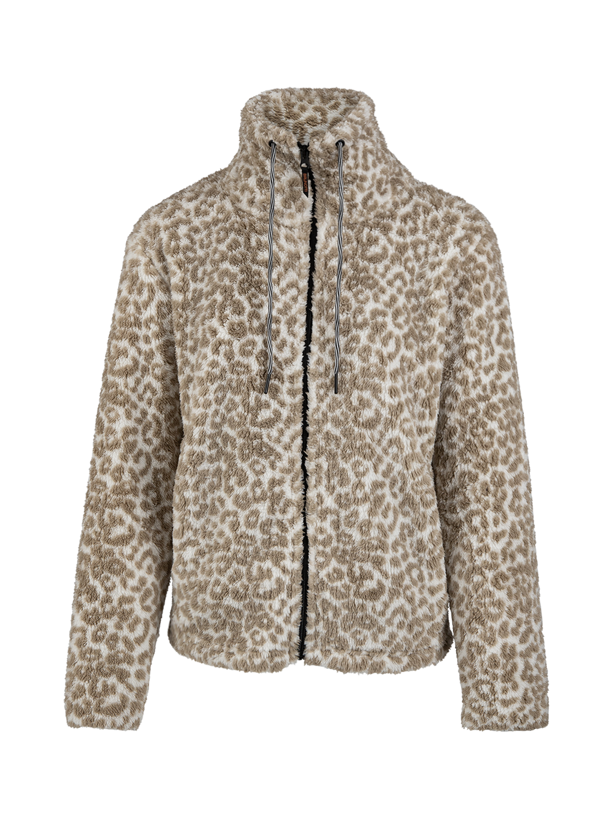 Kyoto-Print Women Fleece | Leopard Snow