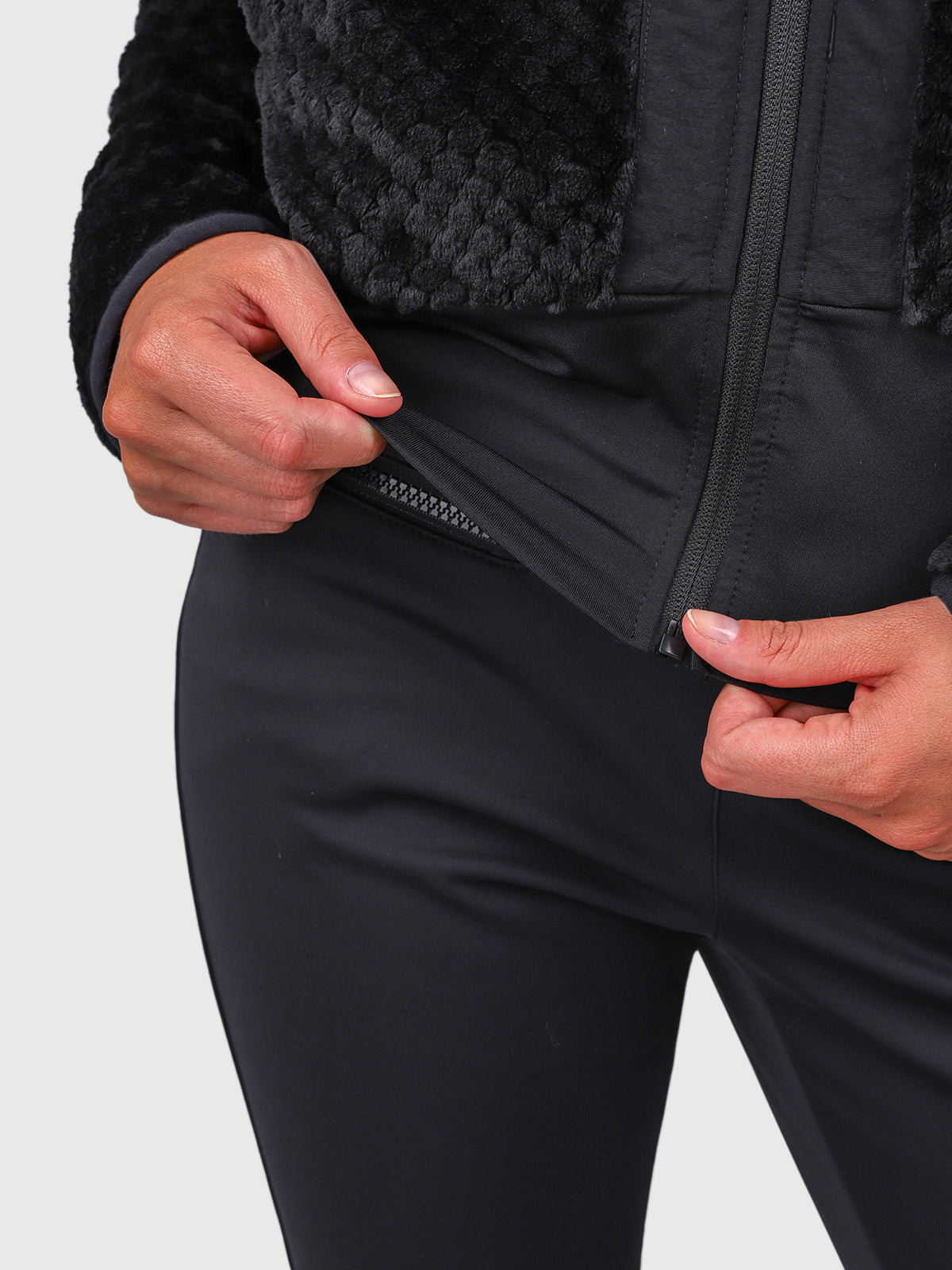 Kaytra Women Fleece | Black