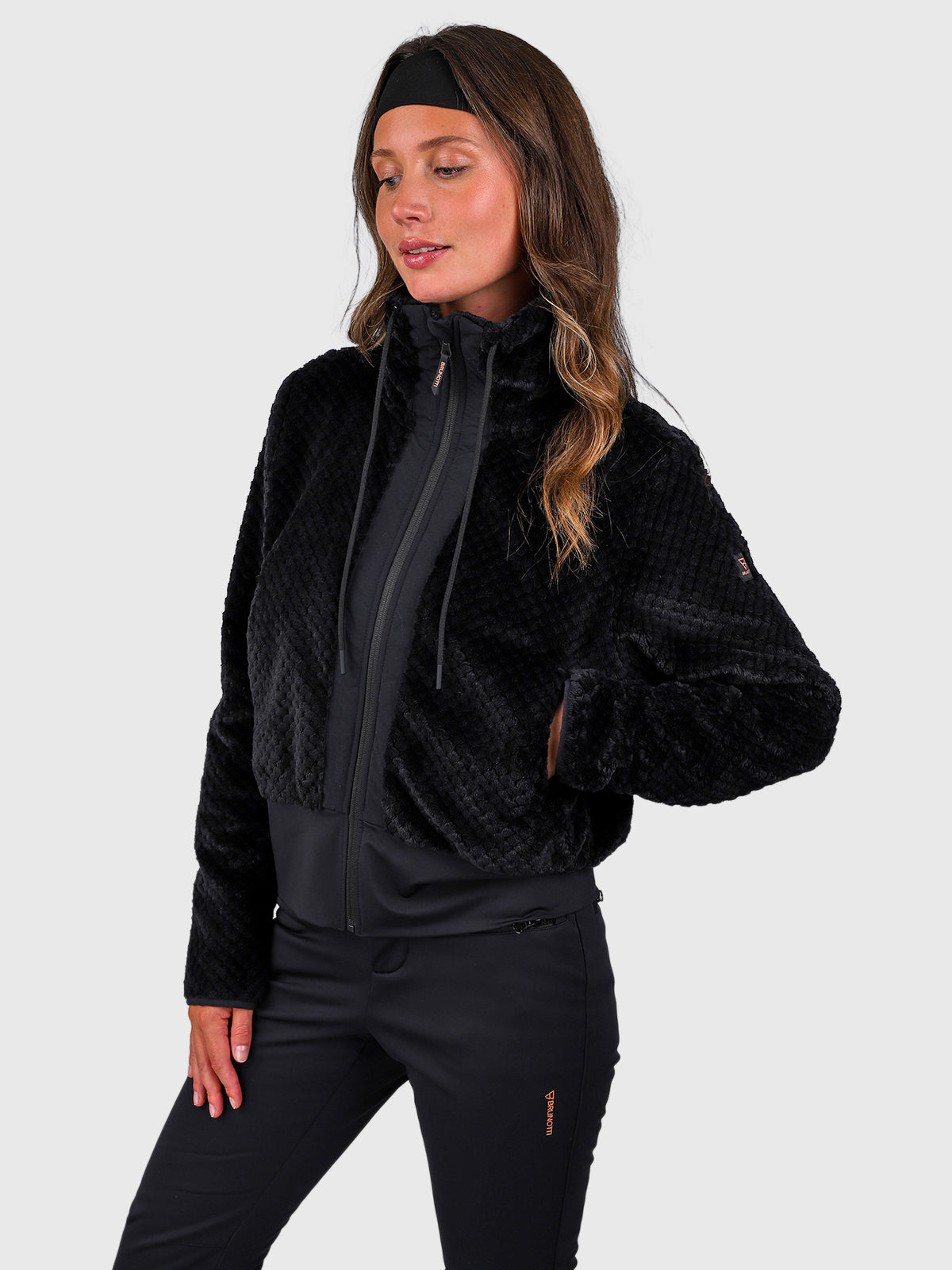 Kaytra Women Fleece | Black