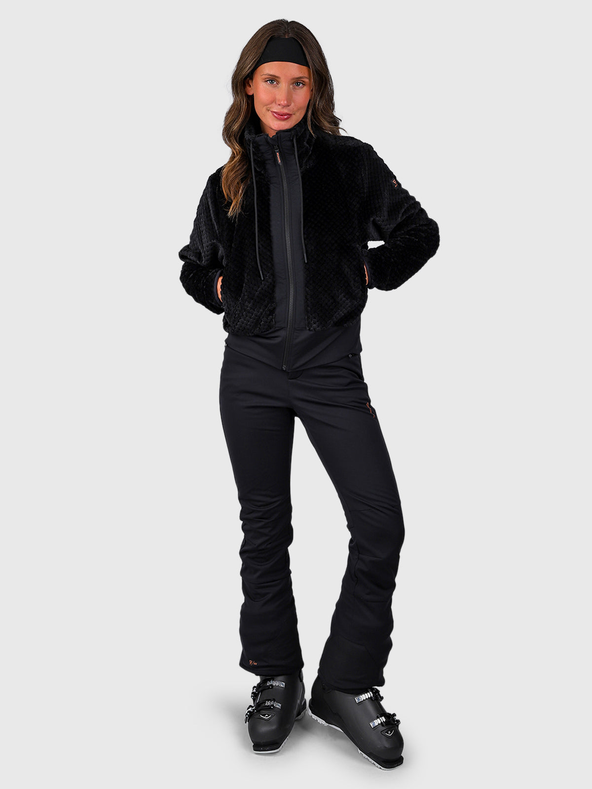 Kaytra Women Fleece | Black