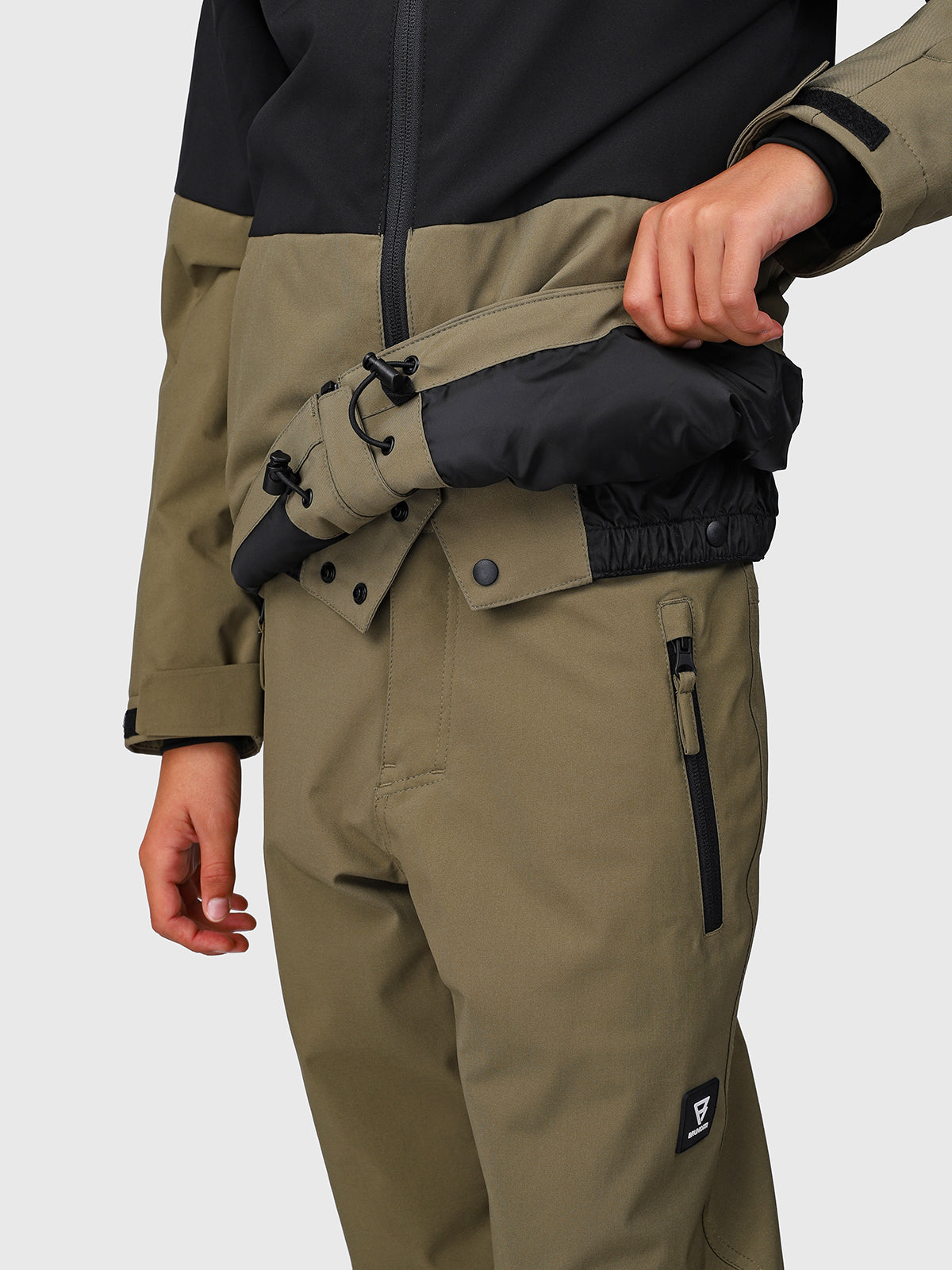 Strokersy Boys Snow Jacket | Dusky Green