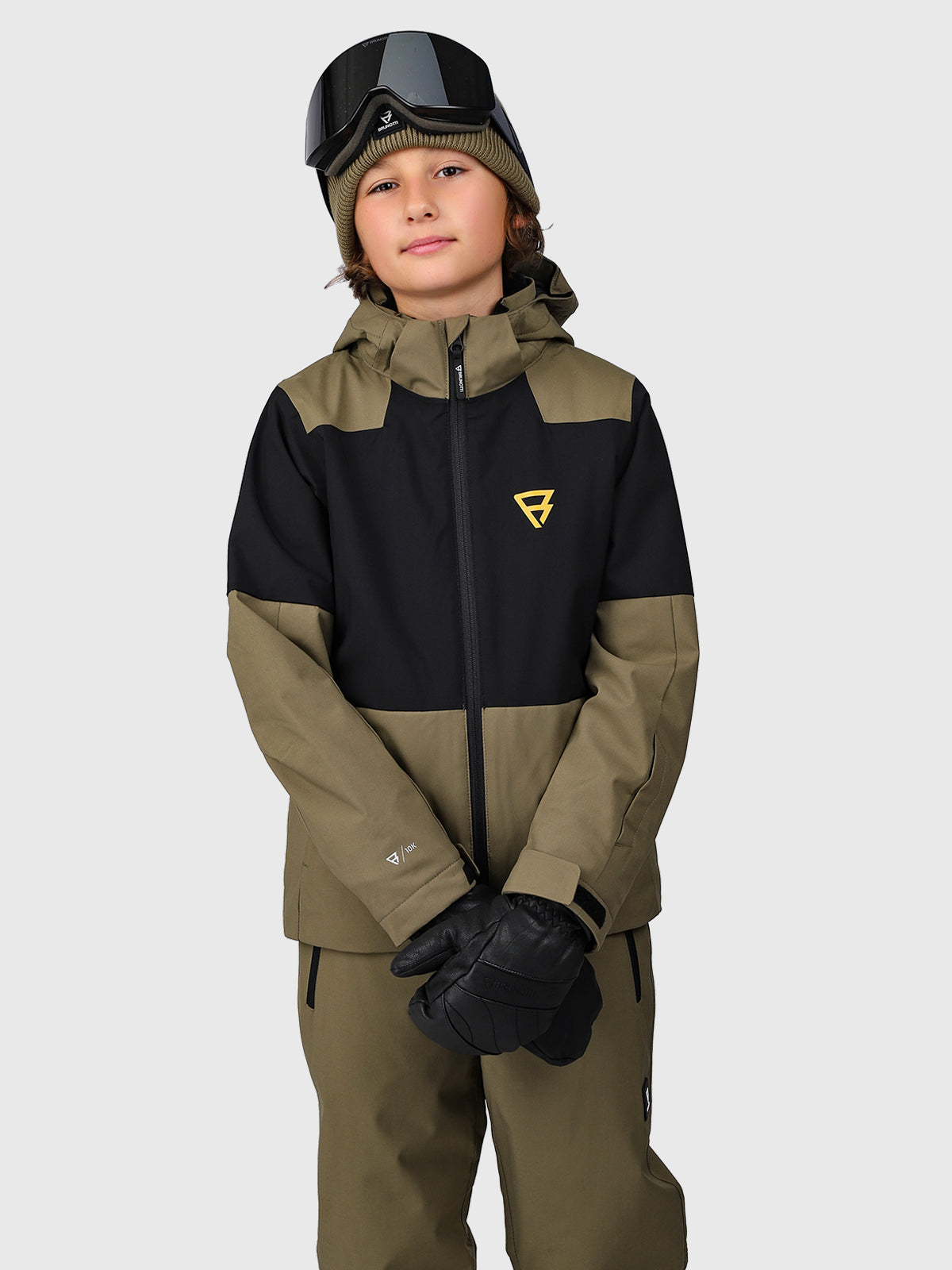 Strokersy Boys Snow Jacket | Dusky Green