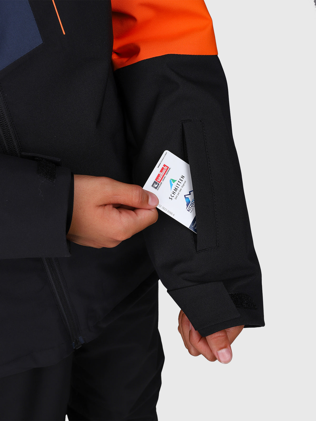 Flynnery Boys Snow Jacket | Black