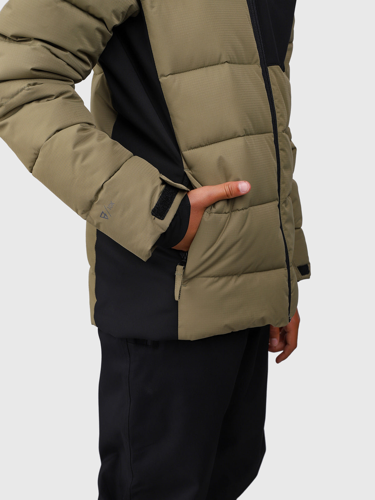 Stortany Boys Snow Jacket | Dusky Green