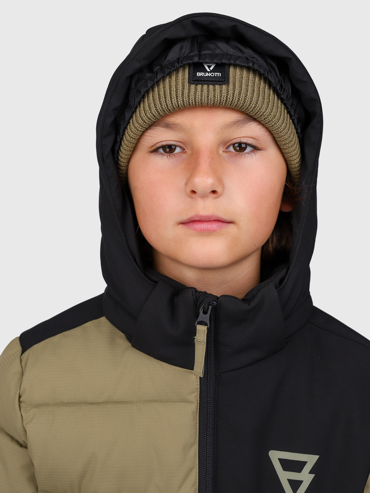 Stortany Boys Snow Jacket | Dusky Green