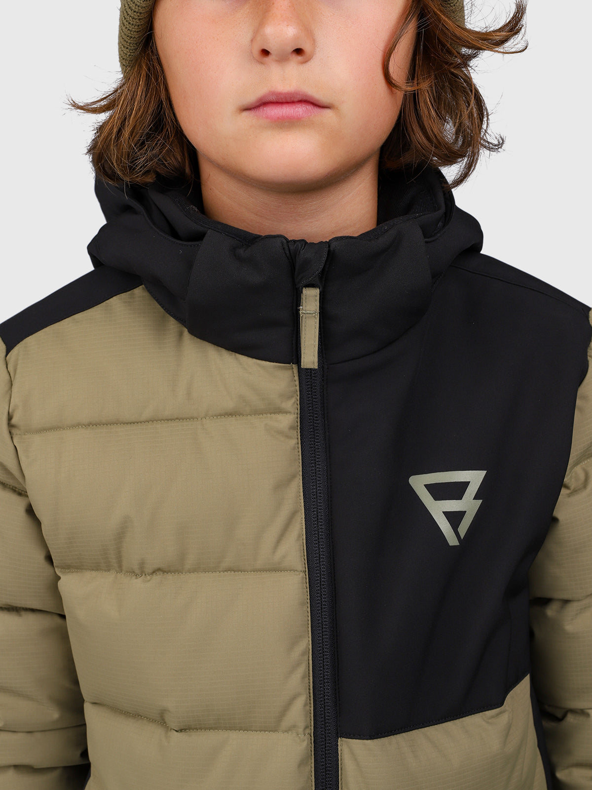 Stortany Boys Snow Jacket | Dusky Green