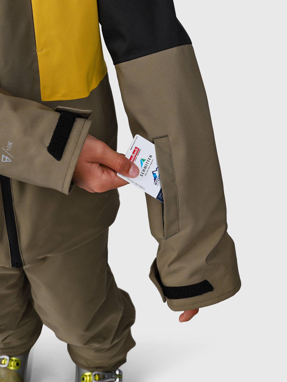 Aratiny Jongens Ski Jas | Dusky Green