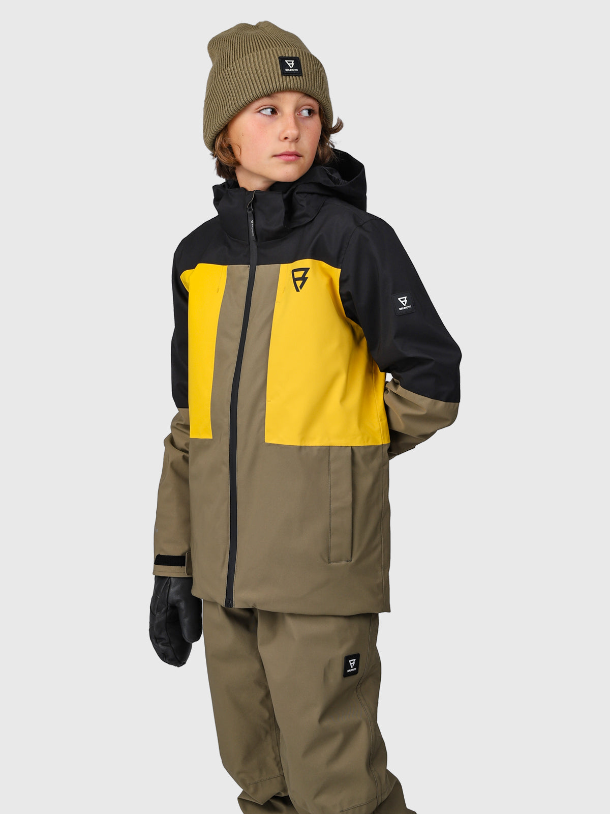 Aratiny Jongens Ski Jas | Dusky Green