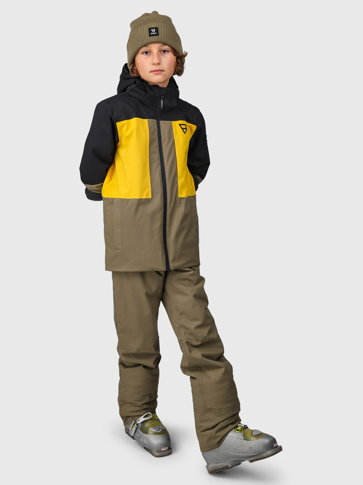 Aratiny Jongens Ski Jas | Dusky Green