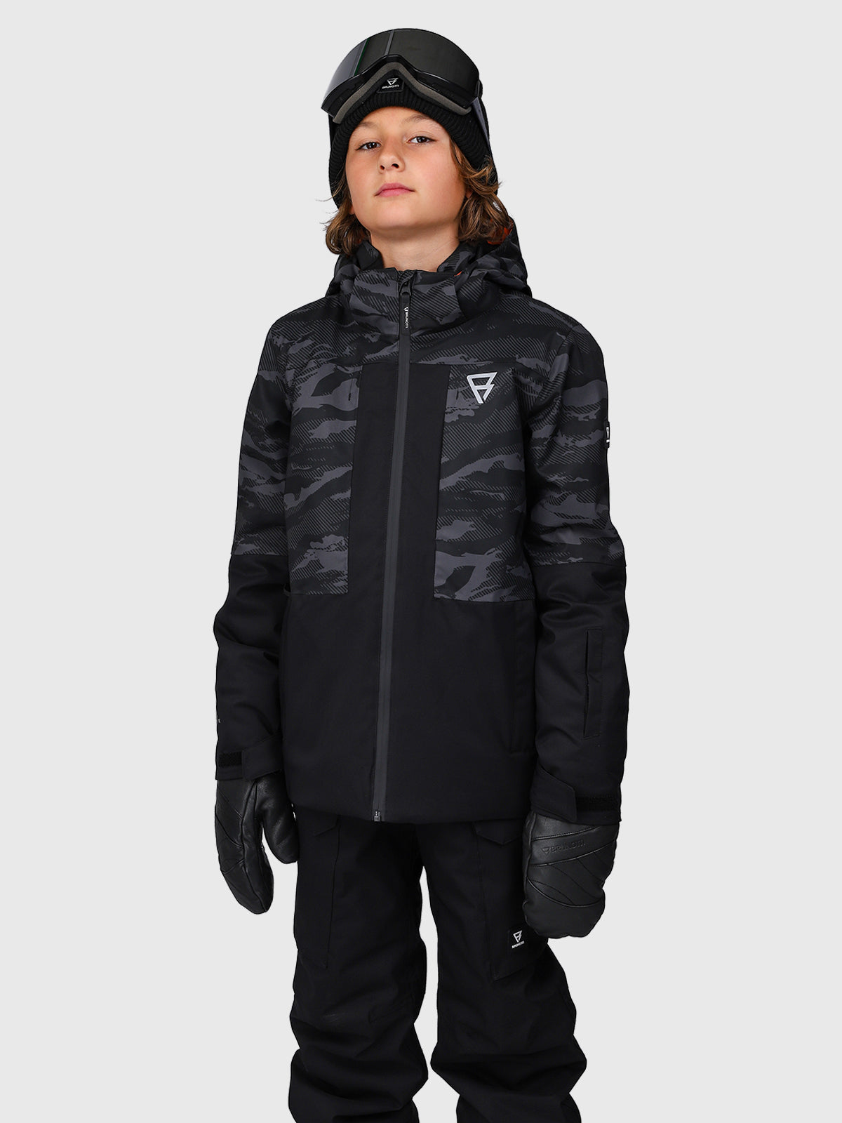 Aratiny Jongens Ski Jas | Zwart