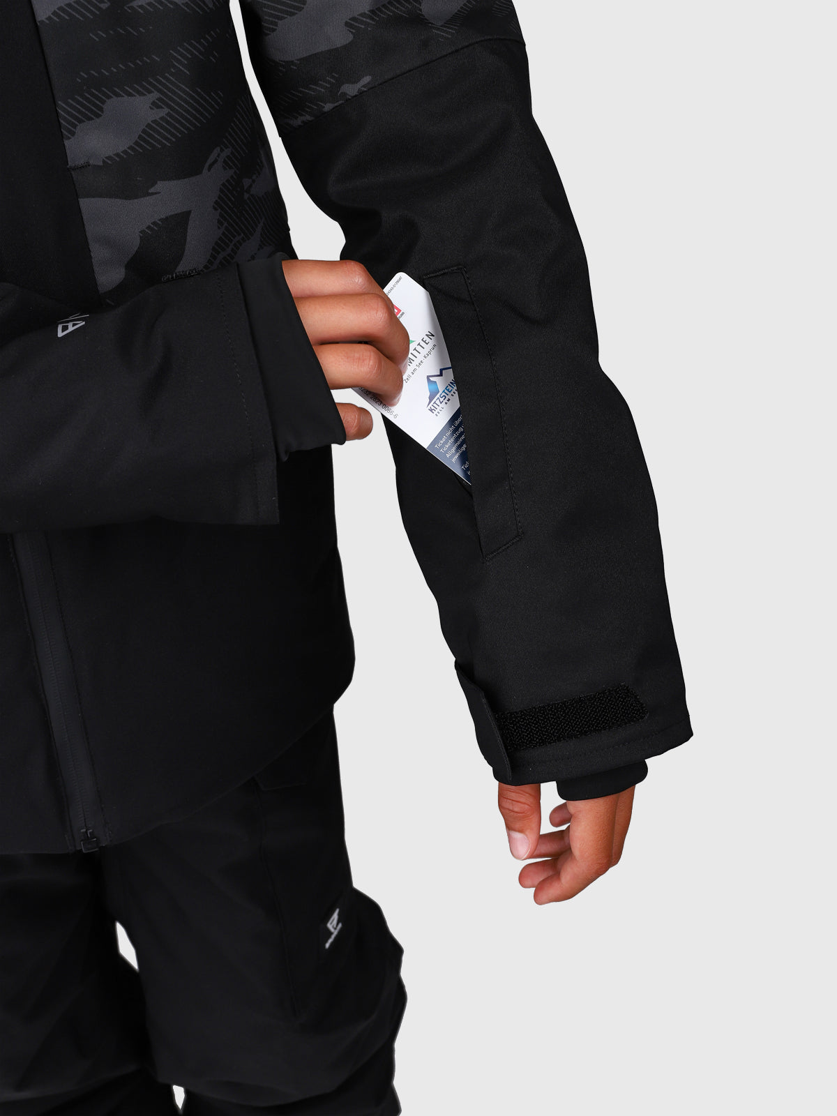 Aratiny Jongens Ski Jas | Zwart