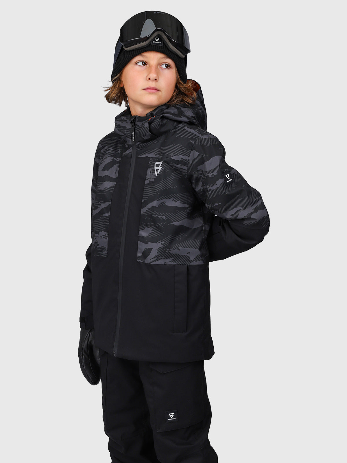 Aratiny Jongens Ski Jas | Zwart