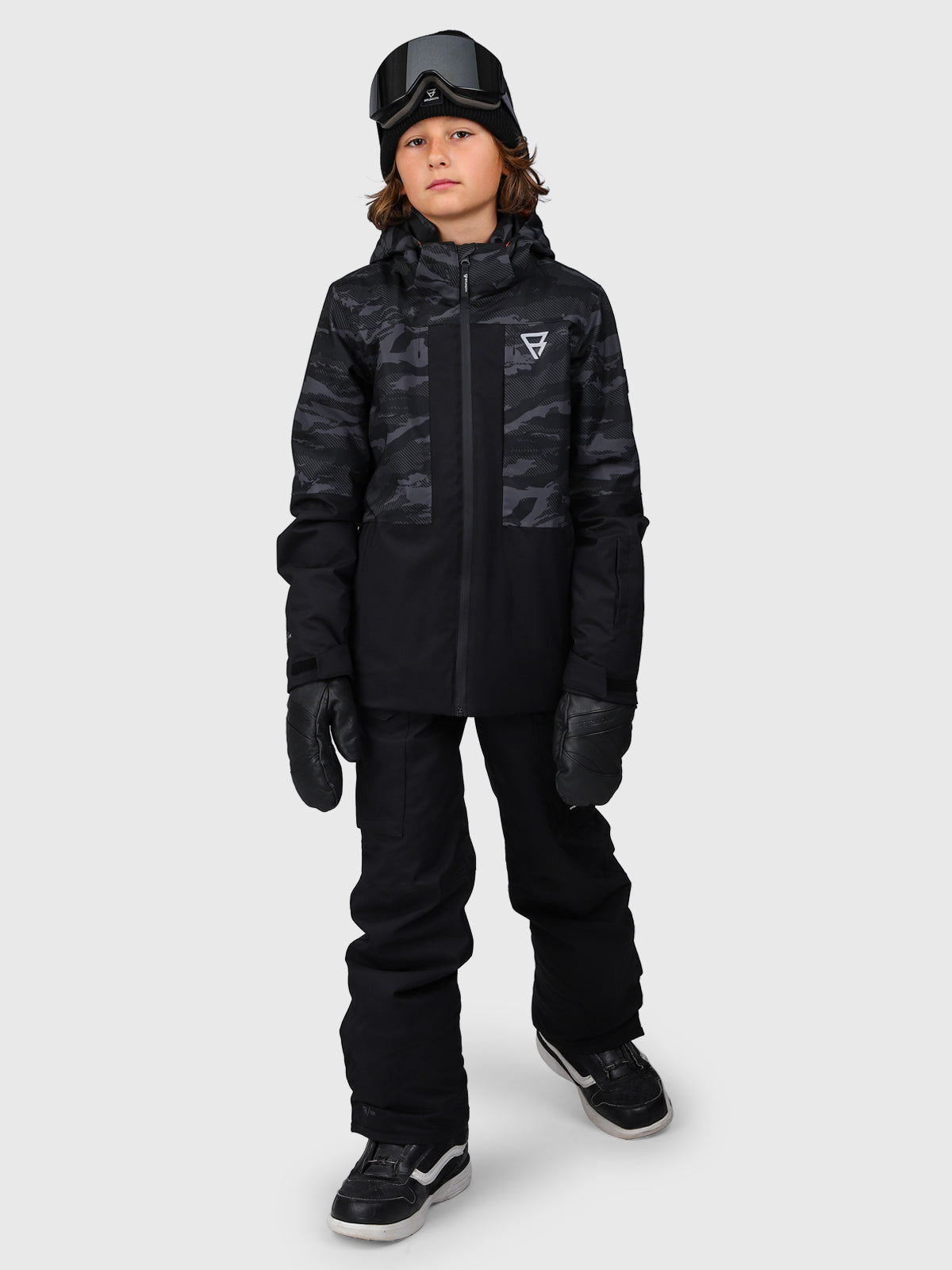 Aratiny Jongens Ski Jas | Zwart