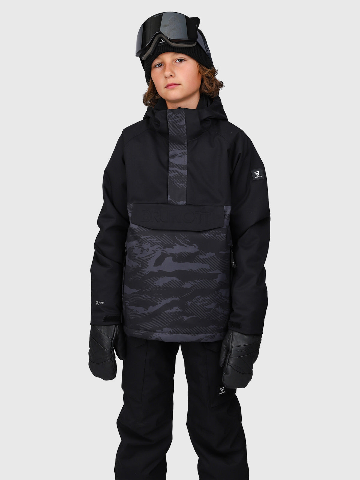 Keystowy Jongens Ski Jas | Zwart