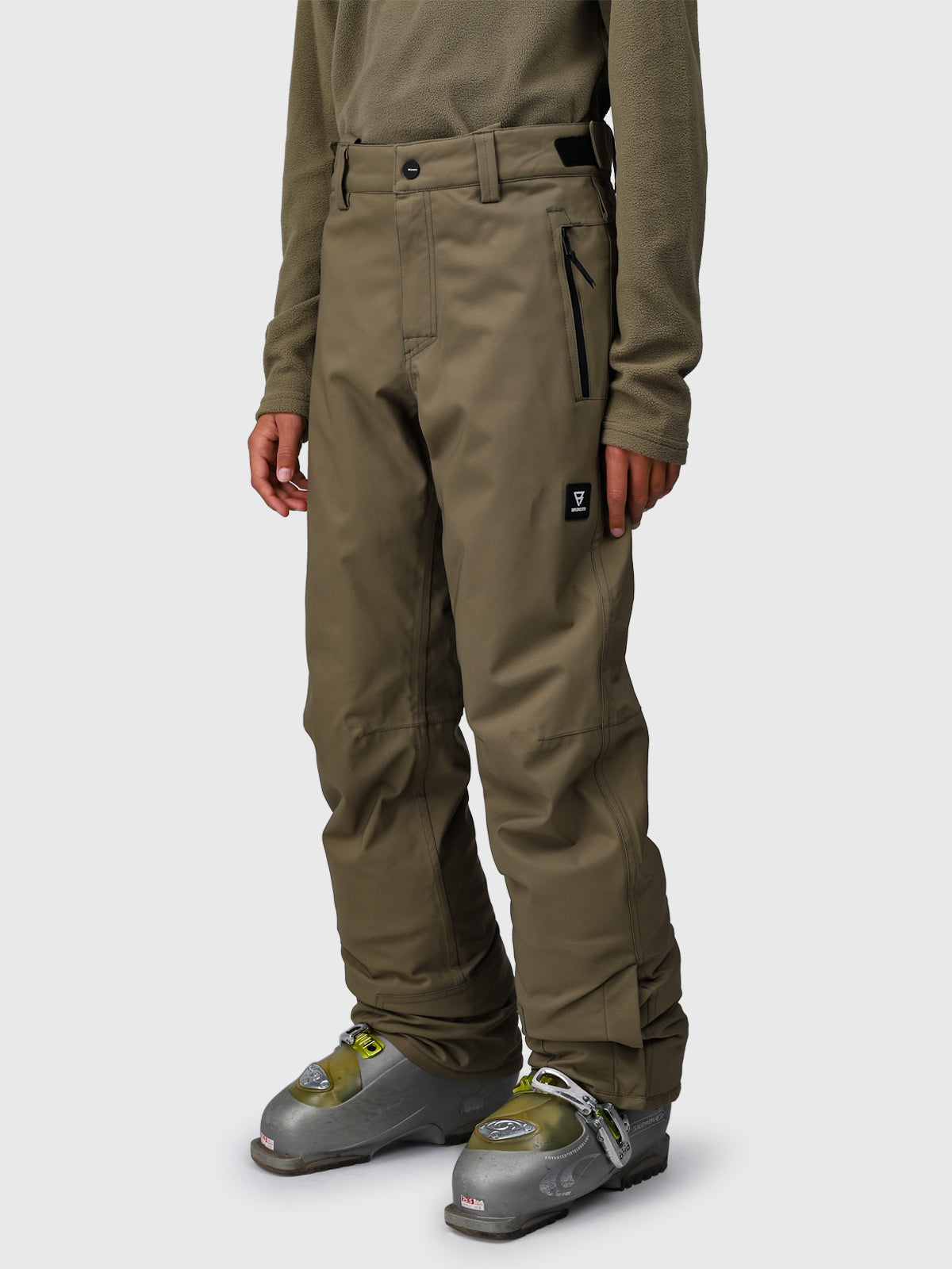 Footraily Boys Snow Pants | Dusky Green