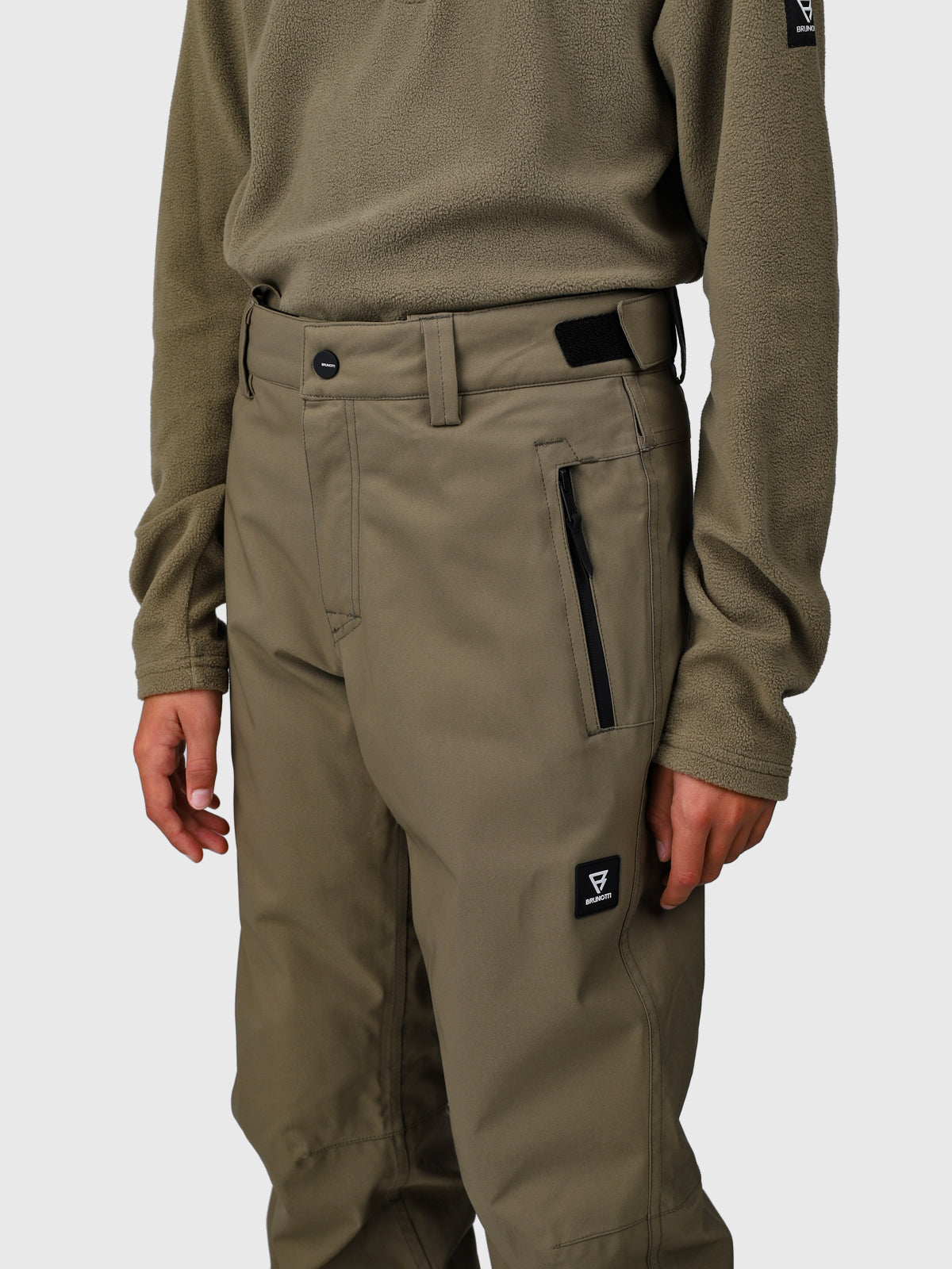 Footraily Boys Snow Pants | Dusky Green