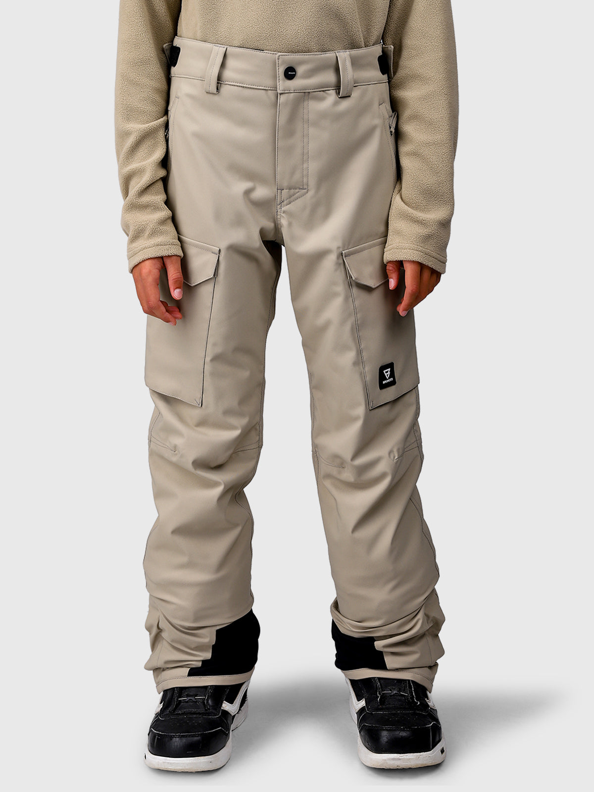 Footraily-Cargo Boys Snow Pants | Fungi
