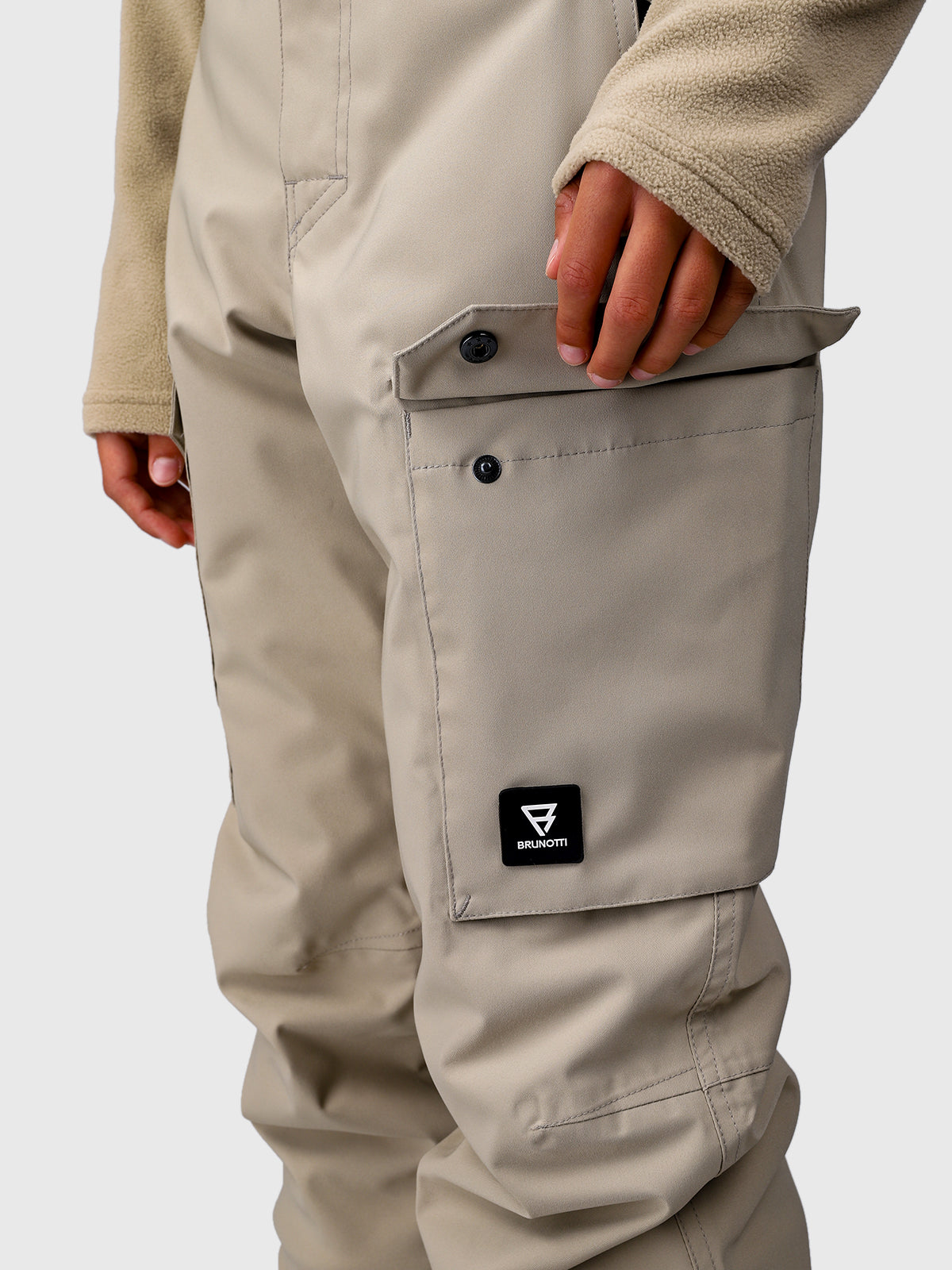 Footraily-Cargo Boys Snow Pants | Fungi