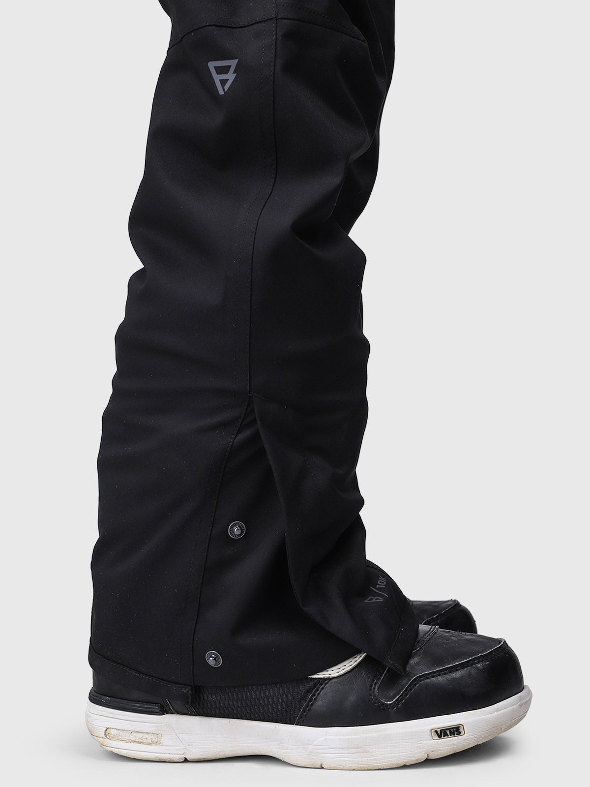 Footraily-Cargo Boys Snow Pants | Black