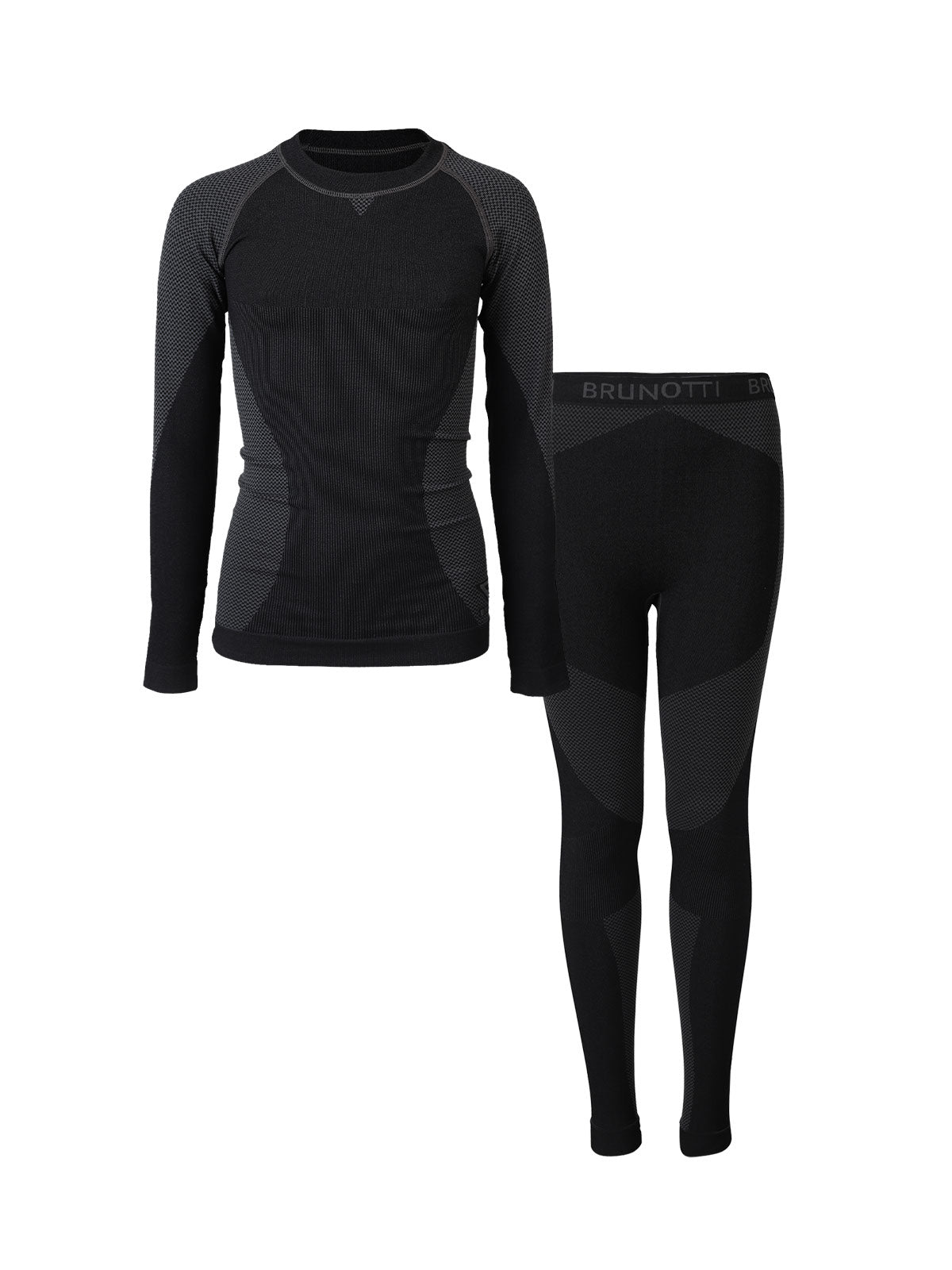 Bormio Junior Thermo Set | Zwart