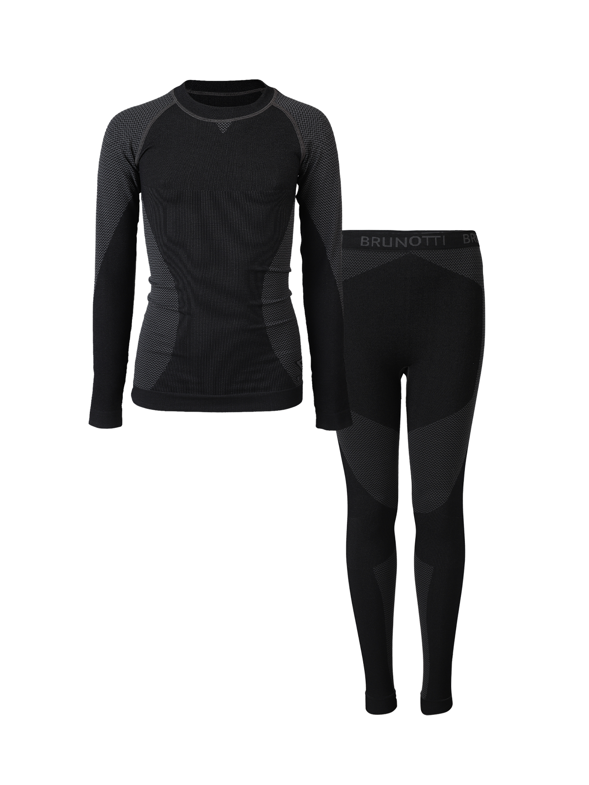 Bormio Junior Thermo Set | Zwart