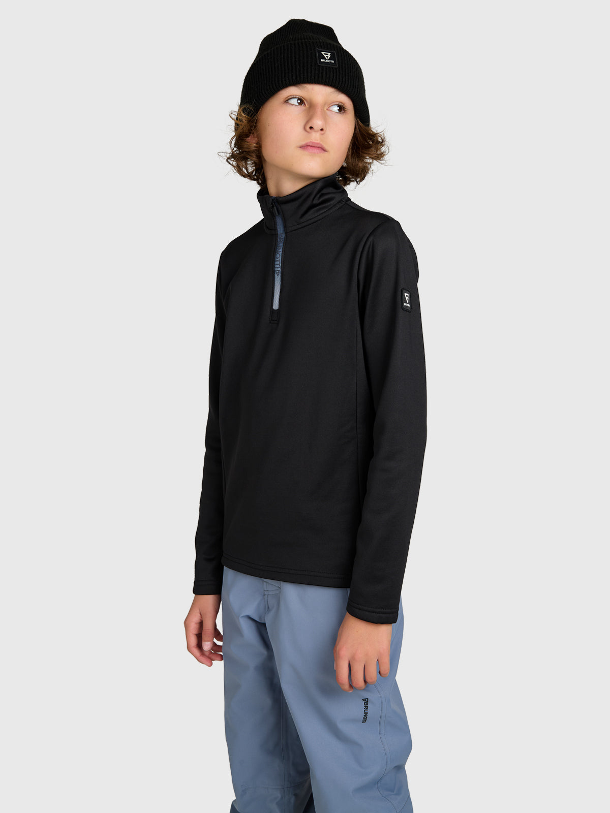 Herosy Jongens Fleece | Zwart