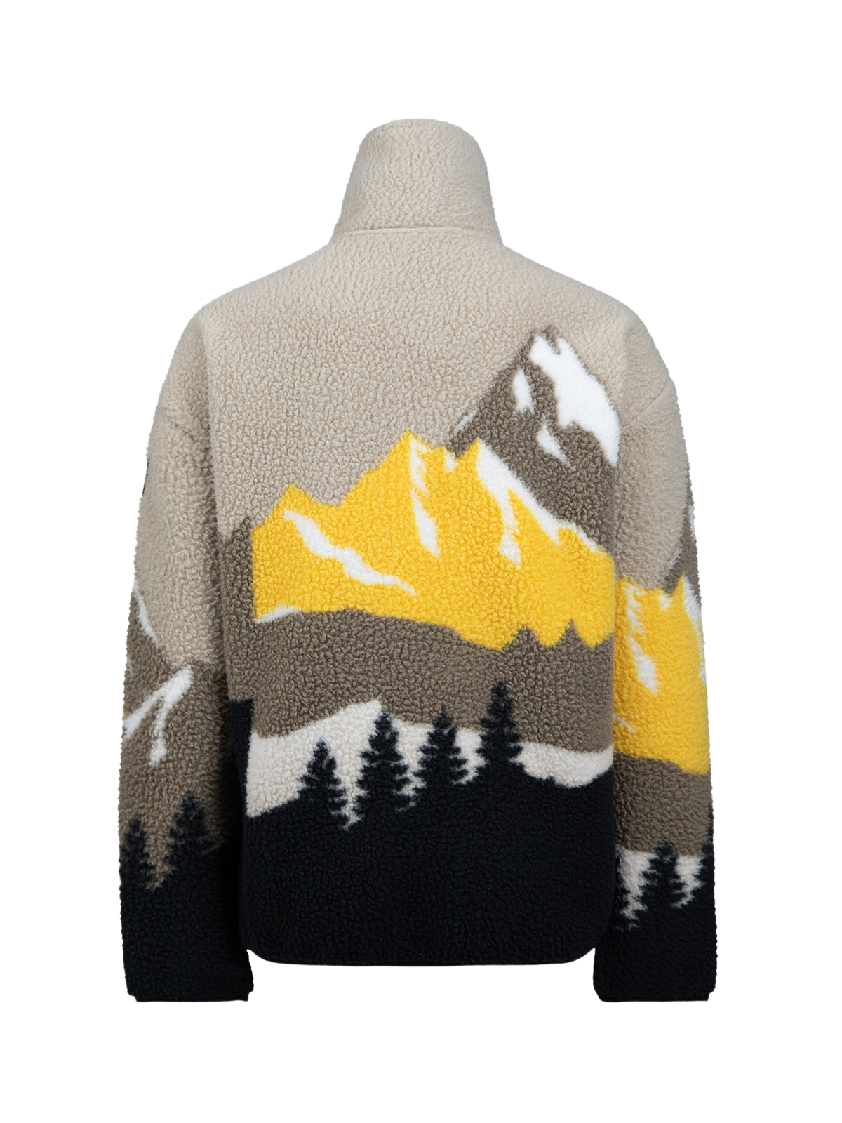 Rodrigy-Print Boys Fleece | Black