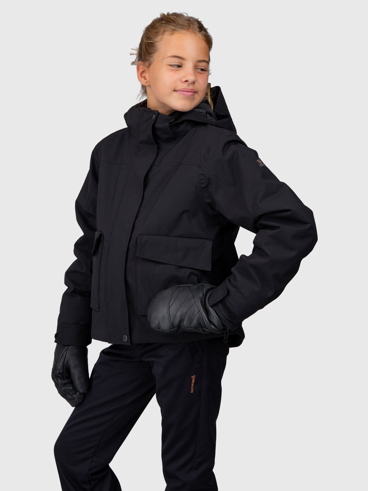 Terraski Meiden Ski Jas | Zwart