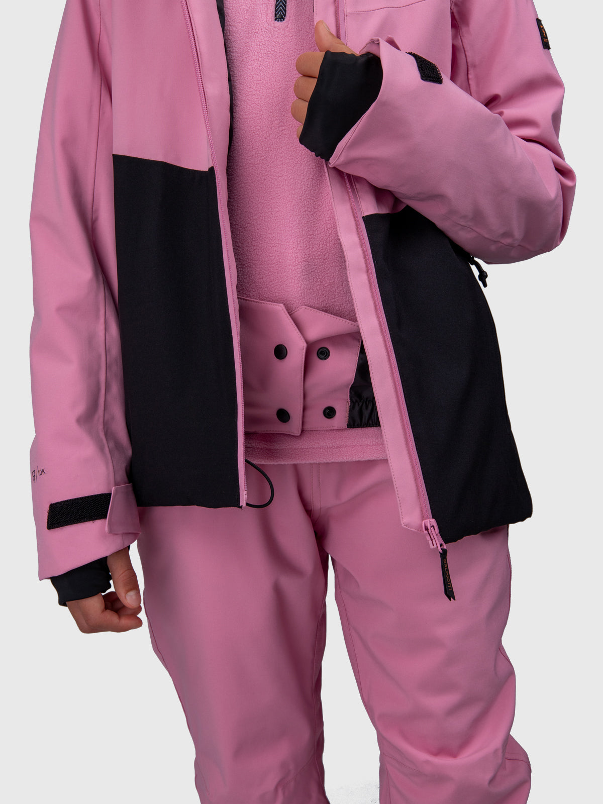 Montacy Girls Snow Jacket | Dusty Pink