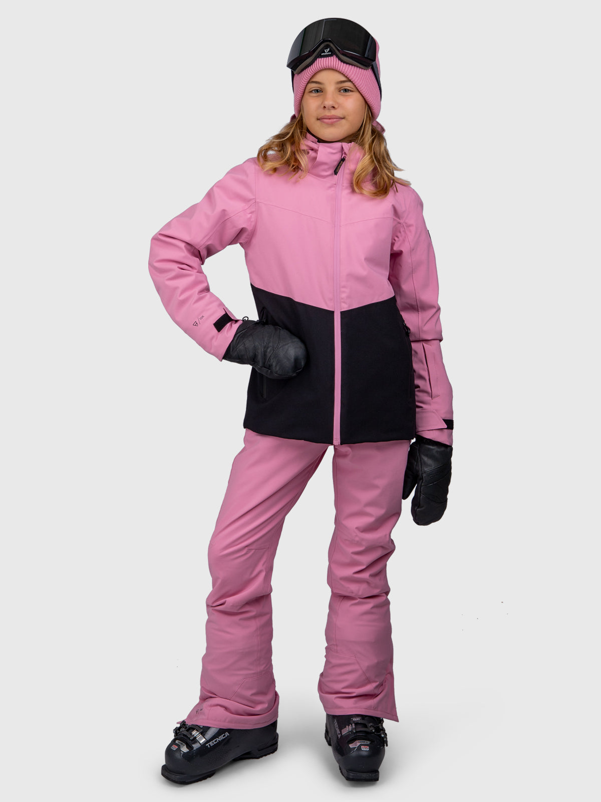 Montacy Girls Snow Jacket | Dusty Pink
