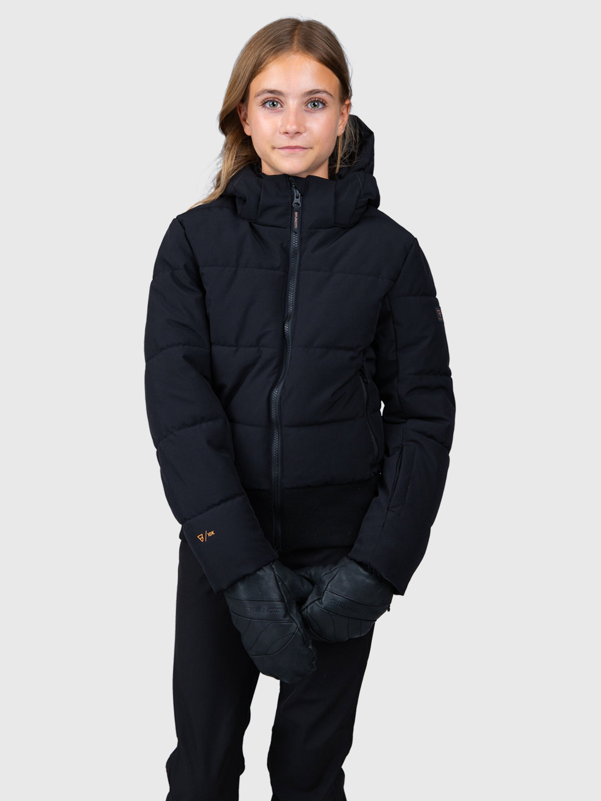 Suncrowny Girls Snow Jacket | Black