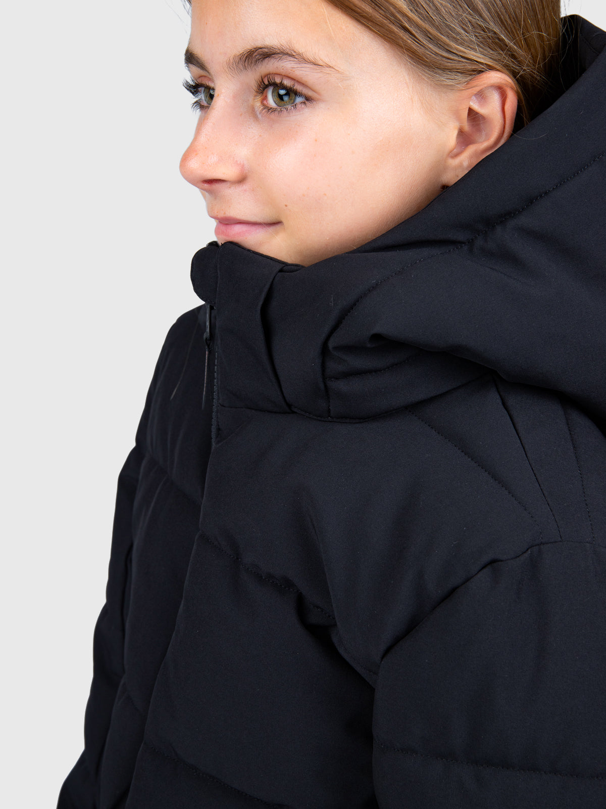 Suncrowny Girls Snow Jacket | Black