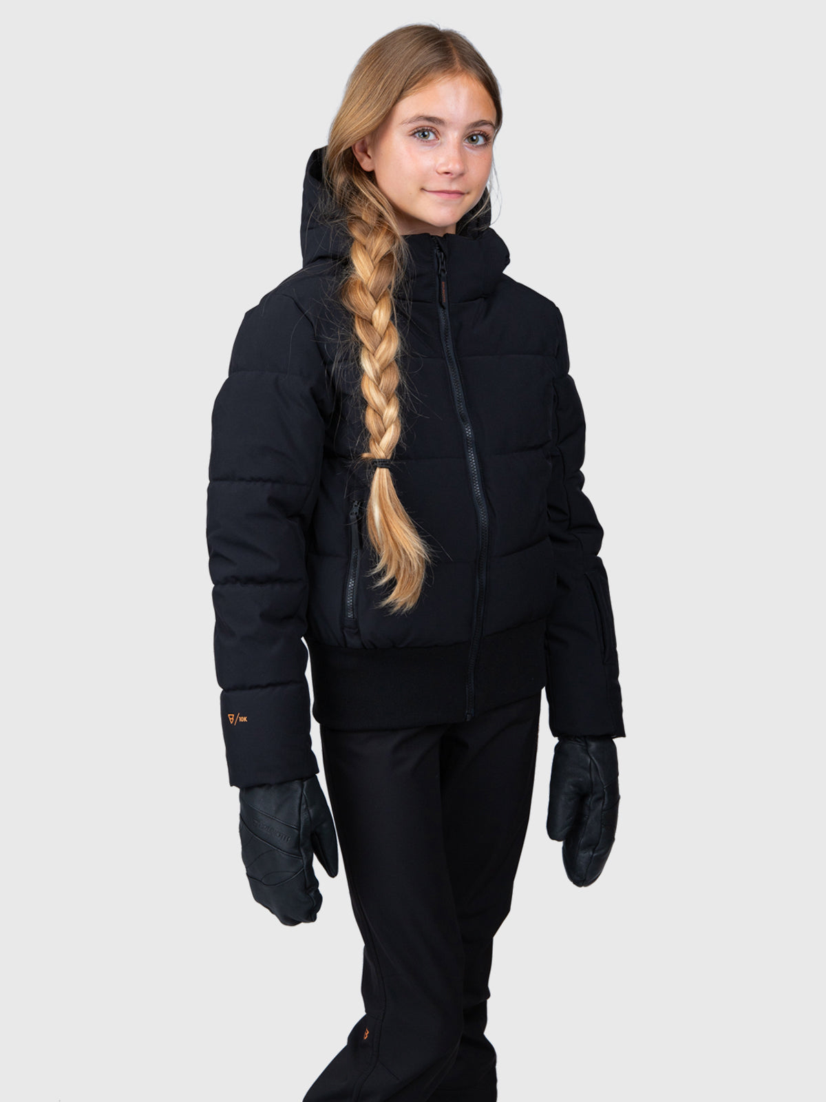 Suncrowny Girls Snow Jacket | Black