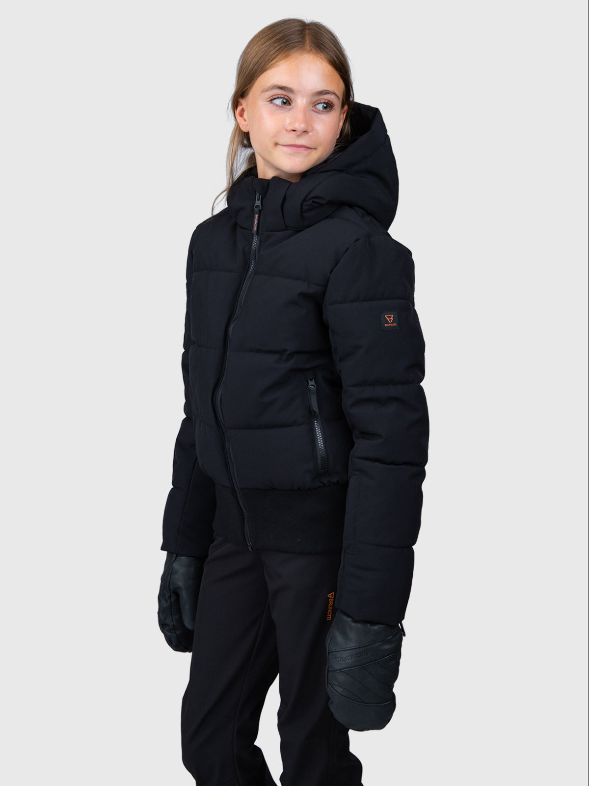 Suncrowny Girls Snow Jacket | Black