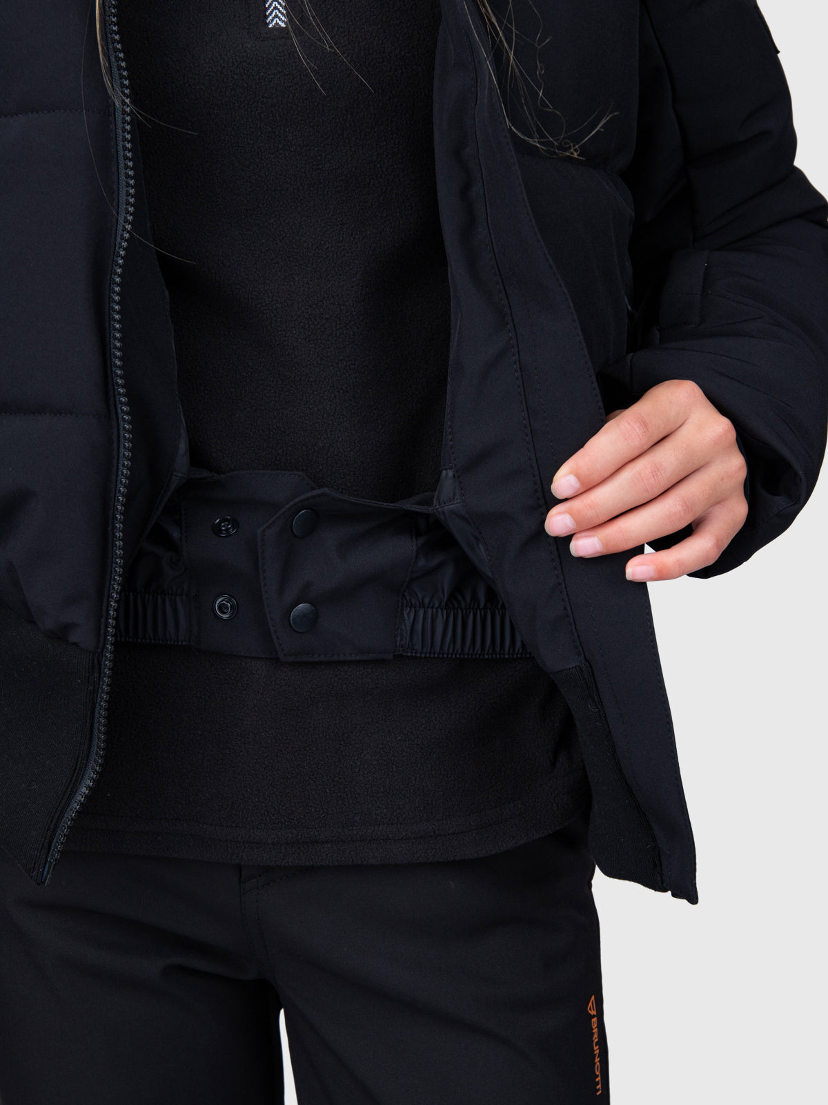 Suncrowny Girls Snow Jacket | Black