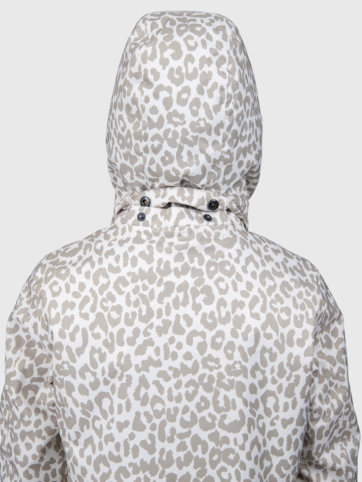 Teallasy-Print Mädchen Schneejacke | Leopard Snow