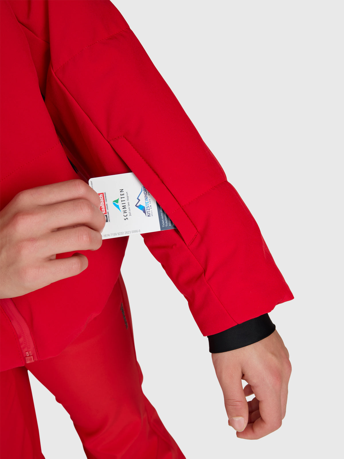Fiasky Girls Snow Jacket | True Red