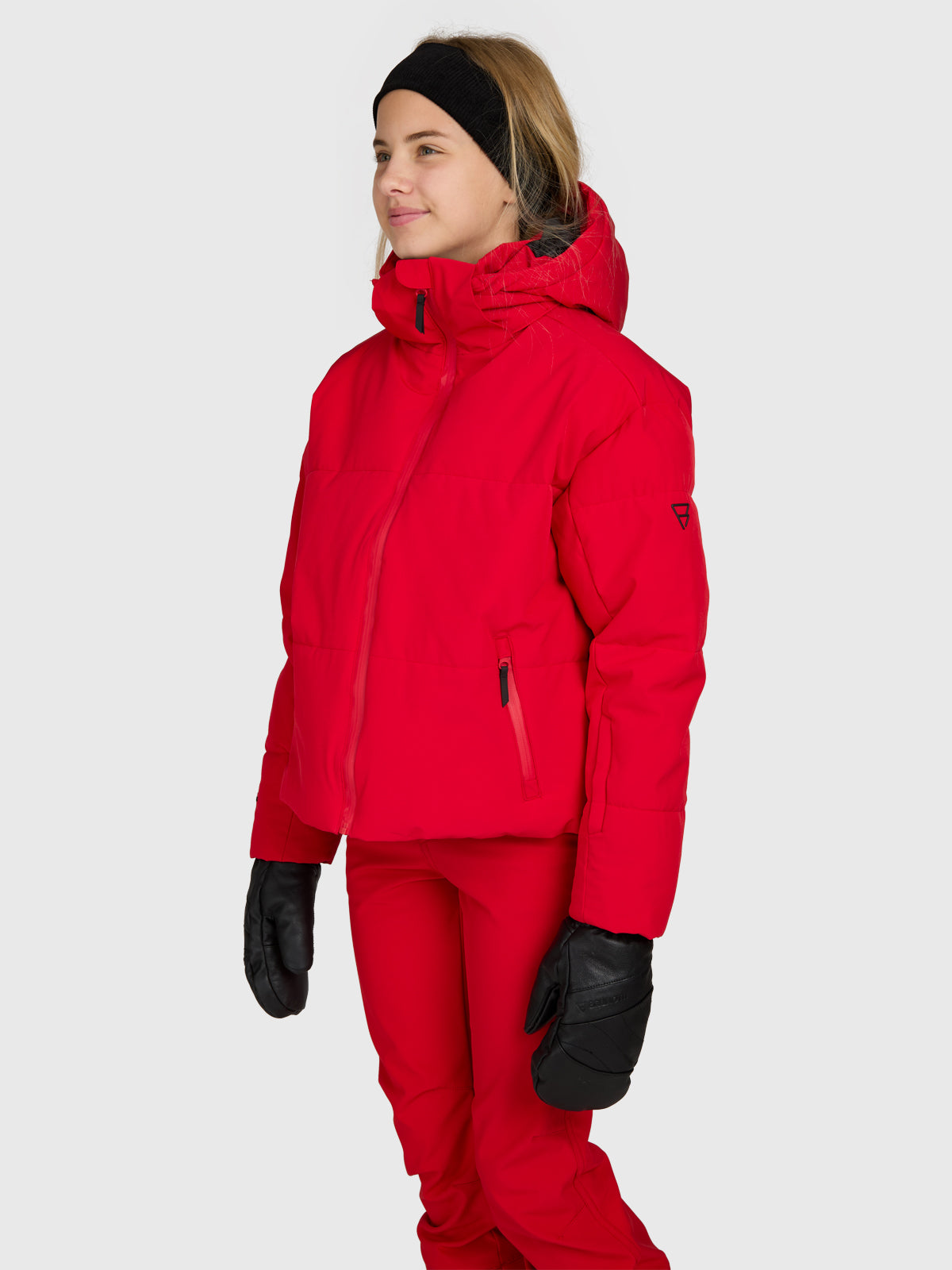 Fiasky Girls Snow Jacket | True Red